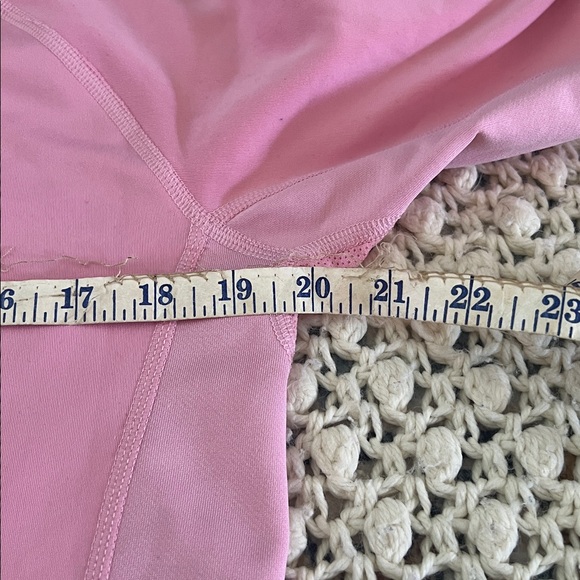 Nike dri-fit half zip hoodie Sz M pink EUC - Picture 8 of 8